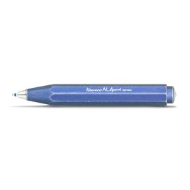Kaweco AL SPORT Ball Pen Stonewash Blue I Retractable Ballpoint Pen in Classic Design with Standard D1 Refills I Aluminium Ball Pen 10.5 cm
