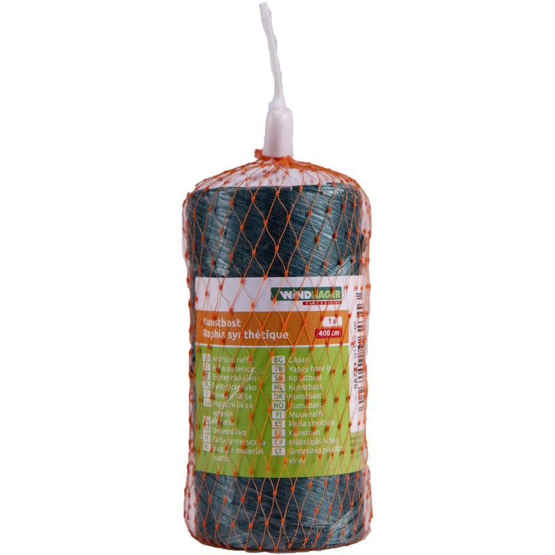 Windhager Artificial Raffia Ribbon for the Garden, Artificial Raffia Cord