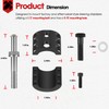 Upgraded Steering Stabilizer Tie Rod Clamp (1-1/2" OD Tube) with