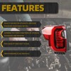 Dasbecan Tail Light Assembly Rear Lamp LED Type Compatible with