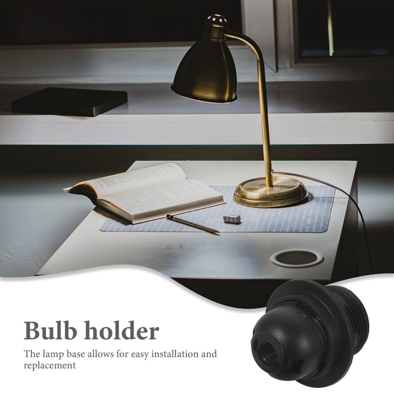 Gadpiparty E26 Light Socket, Threaded Lamp Socket Lamp Socket Replacement