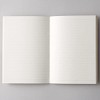 Muji NAA05A9S Notebook, 0.2 inch (6 mm) Horizontal Rule, Beige,