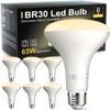 LED Flood Light Bulb Indoor, Dimmable BR30 Recessed Can Light