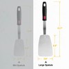 Stainless Steel Flexible Spatula Solid Turner, XiaoZu Thin Metal Spatula