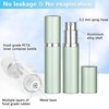 Qavhun Refillable Perfume Atomizer Travel Bottle 5ml Leakproof Luxury Travel