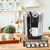 DecoBrothers K-Cup Holder Drawer for 30 Coffee Pods Storage, Rustic