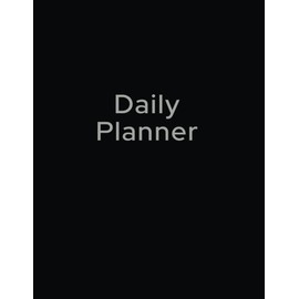 24 Hour Daily Planner Notebook, Hourly Planner, Daily Time Plan, Time Blocking Notebook, Work Day Schedule, Schedule & To Do list, Appointments, and Health Planner: Schedule & To Do list