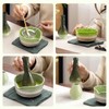 Matcha Set 4 Pieces Japanese Ceremony Resin Matcha Whisk Bamboo
