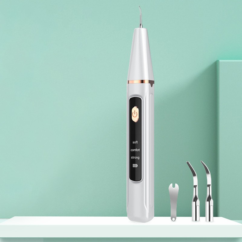 Electric Dental Calculus Remover Efficient Stainless Steel Teeth Tartar Scraper