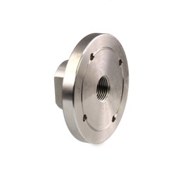 Hurricane Turning Tools, 3" Steel Lathe Faceplate, 3/4" x 16TPI