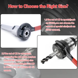 6pcs Coilover Spanner Wrench Set, C-Shape Shock Spanner Hook Wrench Tools