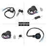YHMTIVTU Ignition Switch Lock with Key Fit For Harley Sportster