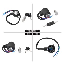 YHMTIVTU Ignition Switch Lock with Key Fit For Harley Sportster Deluxe XLH 883 1995-2022