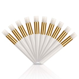 Eyelash Cleaning Brushes, ATOMUS 10pcs Multifunctional Nose Deep Washing Cleaning Brushes Blackhead Remover Facial Soft Brushes Lash Extension Shampoo Cleanser Brushes (White)