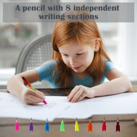 ICEPAPA, Stackable Pencils for Children, 32PCS Pre-Sharpening Pencils, Ideal as Pencils for Party Bags Fillers for Kids, Return Gifts for Kids' Birthday Party and Kids' Party Favours(Dark Appearance)