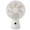 Desktop Fan Portable 5 Speed Power Display Quiet USB Rechargeable