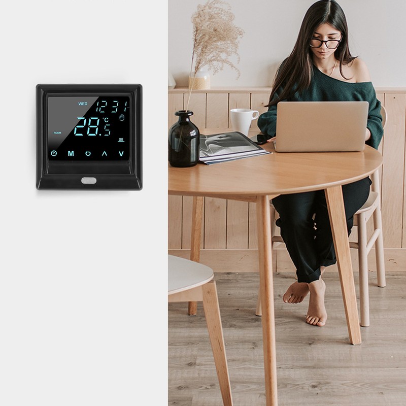 Intelligent Temperature Controller LCD Touchscreen APP Remote Control Bluetooth Smart