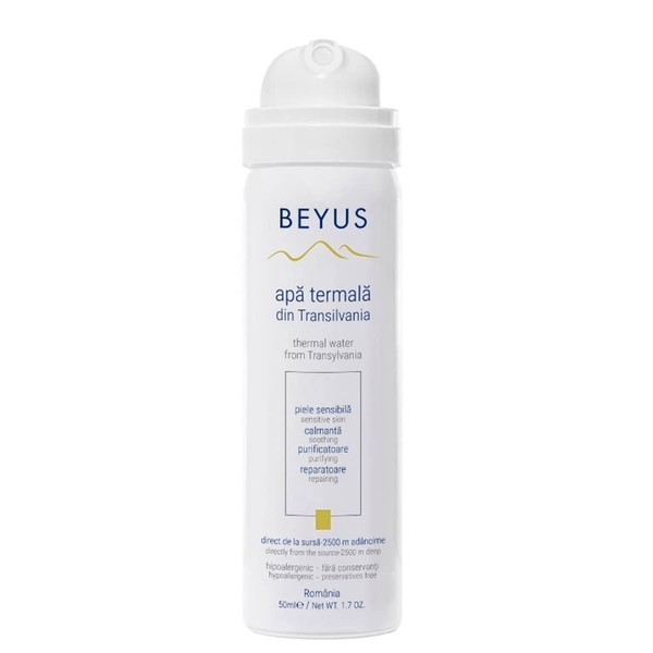 Beyus Transylvania Thermal Water|No contact with propellant no contact with