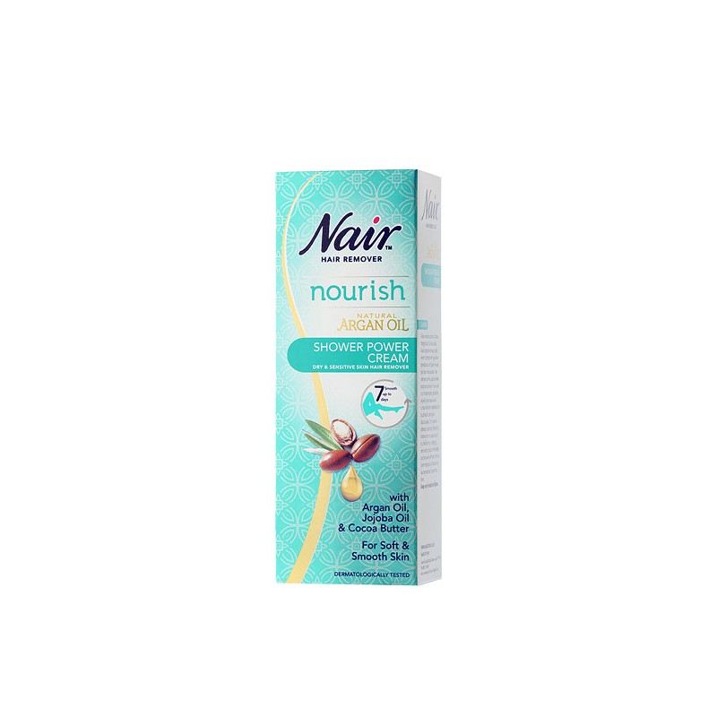 Nere Nair In-Shower Body Hair Removal Cream for Sensitive Skin