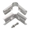 QUARKZMAN 90 Degree Structural Pipe Connectors 2 Pieces Chain Link
