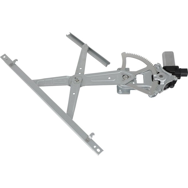 egnetparts Fits Mitsubishi Lancer 2008-2012 w/ Motor Window Regulator Front