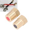 2pcs Battery Connector Revise M8 Brass Good Electrical Conductivity Pile