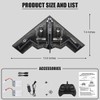 fisca RC Airplane Remote Control B-2 Spirit Stealth Bomber Plane,