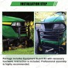 NIXFACE Brush Guard Bumper For John Deere Lawn Tractors X300