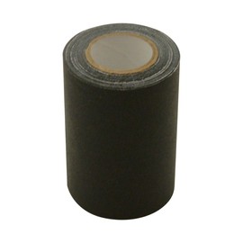 JVCC Patch & Repair Tape for Leather and Vinyl surfaces [Gaffers Tape] (REPAIR-1): 3 in. (72mm actual) x 15 ft. (Black)