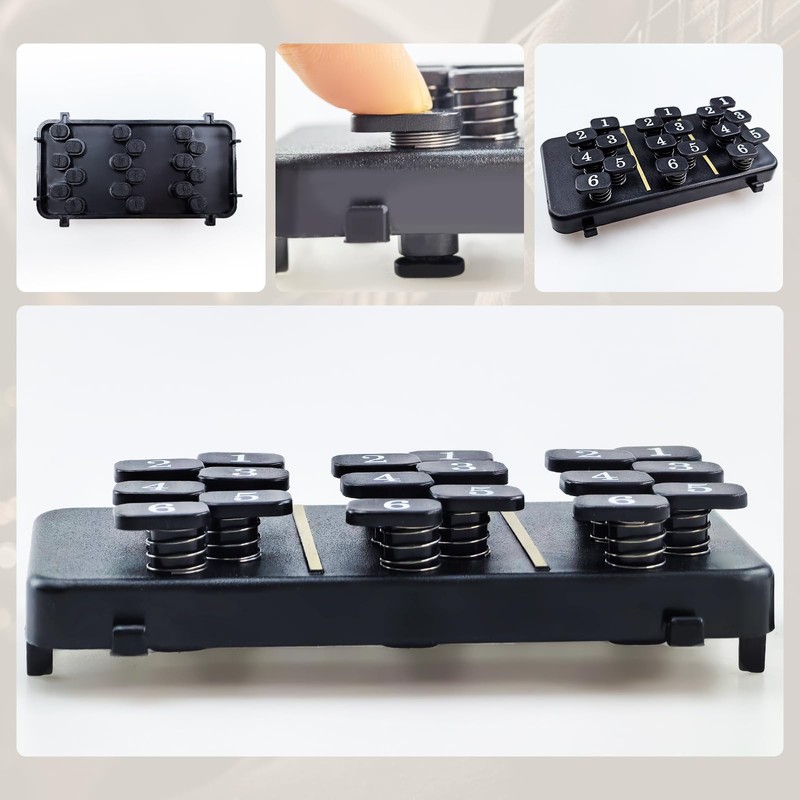 Flylin Guitar Chord Changer, Chord Learning System 18 Buttons with