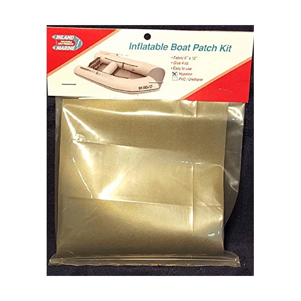 Inland Marine USA Inflatable Boat, Dinghy and Raft Patch Kit