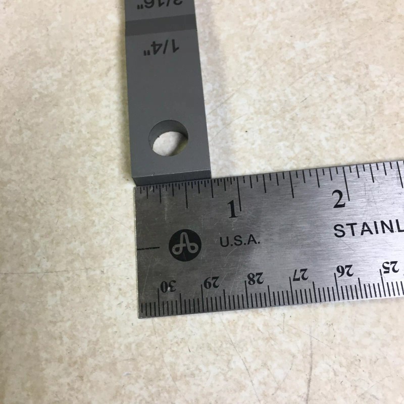 Gap and Tack Stepped Wedge & Gauge Stubby (Small) 4"