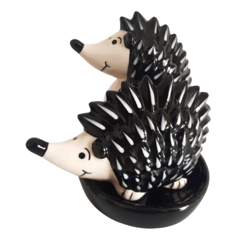 B2SEE LTD Ceramic Animal Shaker Set Hedgehog Salt and Pepper