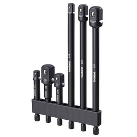 toolant Impact Grade Socket Adapter Set, 6Pcs