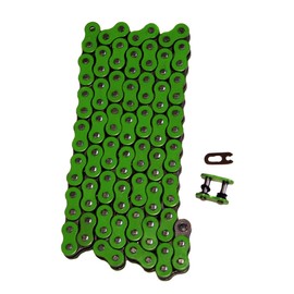 Factory Spec, FS-520-OGR-104, Green 520x104 O-Ring Drive Chain for Yamaha Banshee 350 fits 1987-2006 YFZ350