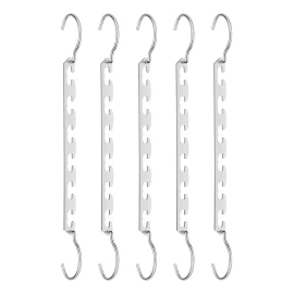 Universo en Linea Set 5 Ganchos Organizadores Ahorrador Espacio Closet Ropa