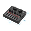Multifunctional Live Sound Card for Singing/Live Broadcasting/ Recording Voice and