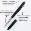 Monteverde USA Quadro 4-in-1 Multifunction Pen - Black Finish -