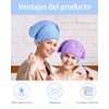 3 Toalla De Microfibra para El Cabello,para Mujeres Y Niños