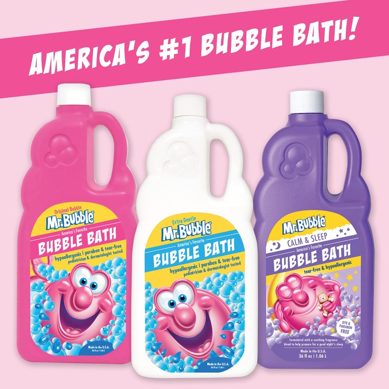 Mr. Bubble Original Bubble Bath - Great for Your Baby,