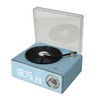 BIGBEN Bluetooth Speaker Record Alarm Clock Blue