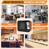 Comfort Zone Space Heaters for Indoor Use, Portable Heater, Fast