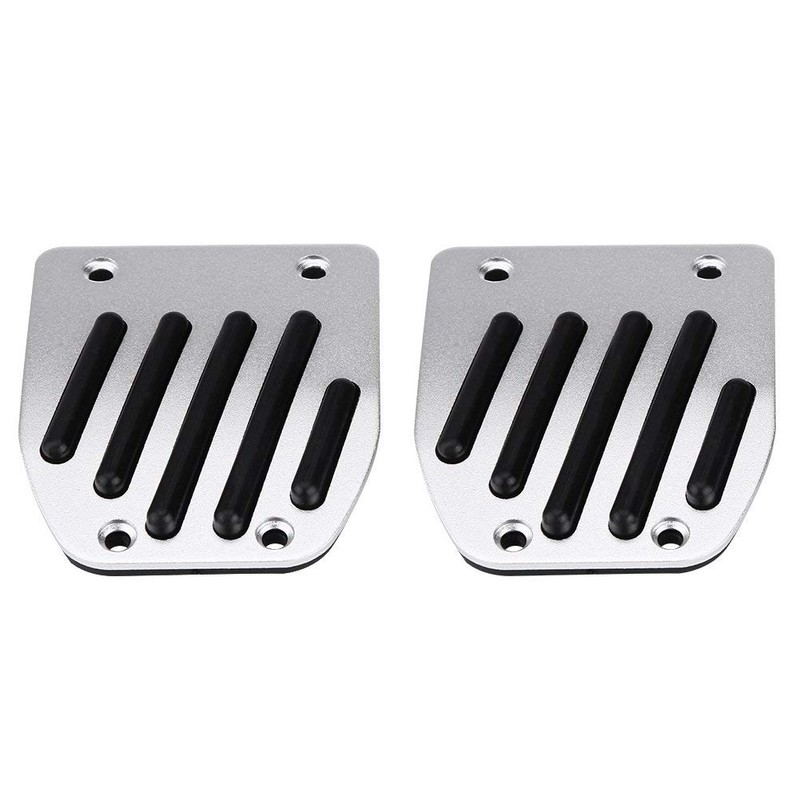 EVGATSAUTO Set of 4 Car Foot Pedal Pads for 1
