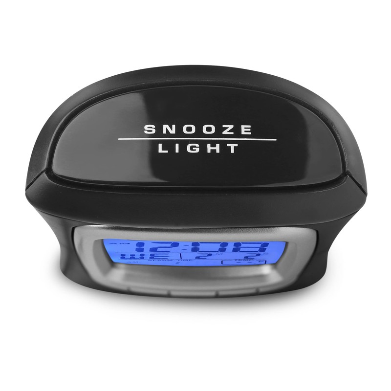 Westclox Travel Alarm Clock with Nap Timer – Model# 72001