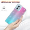 For TCL 40 XE 5G Gradient Sparkle Hybrid Case -