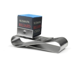 PolyMath Snooker Chalk Holder Pen Table Chalk Magnetic Pool Cue Chalk Holder Stainless Steel Billiard Chalk Holders for Cue Sports Accessories Billiard Accessories