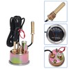 Car Water Temperature Gauge, 52mm 38-104℃ Mechanical Water Temp Gauge