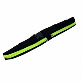 Clip-on Sports Fanny Pack Flip Belt Waist Wallet 1 - Running Fanny Pack - Black 3ea