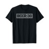 Cool Retro Beer 30 Distressed Graphic Design Beer Meme T-Shirt
