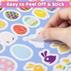 300 Pcs Easter Stickers for Kids, Easter Egg Bunny Stickers,